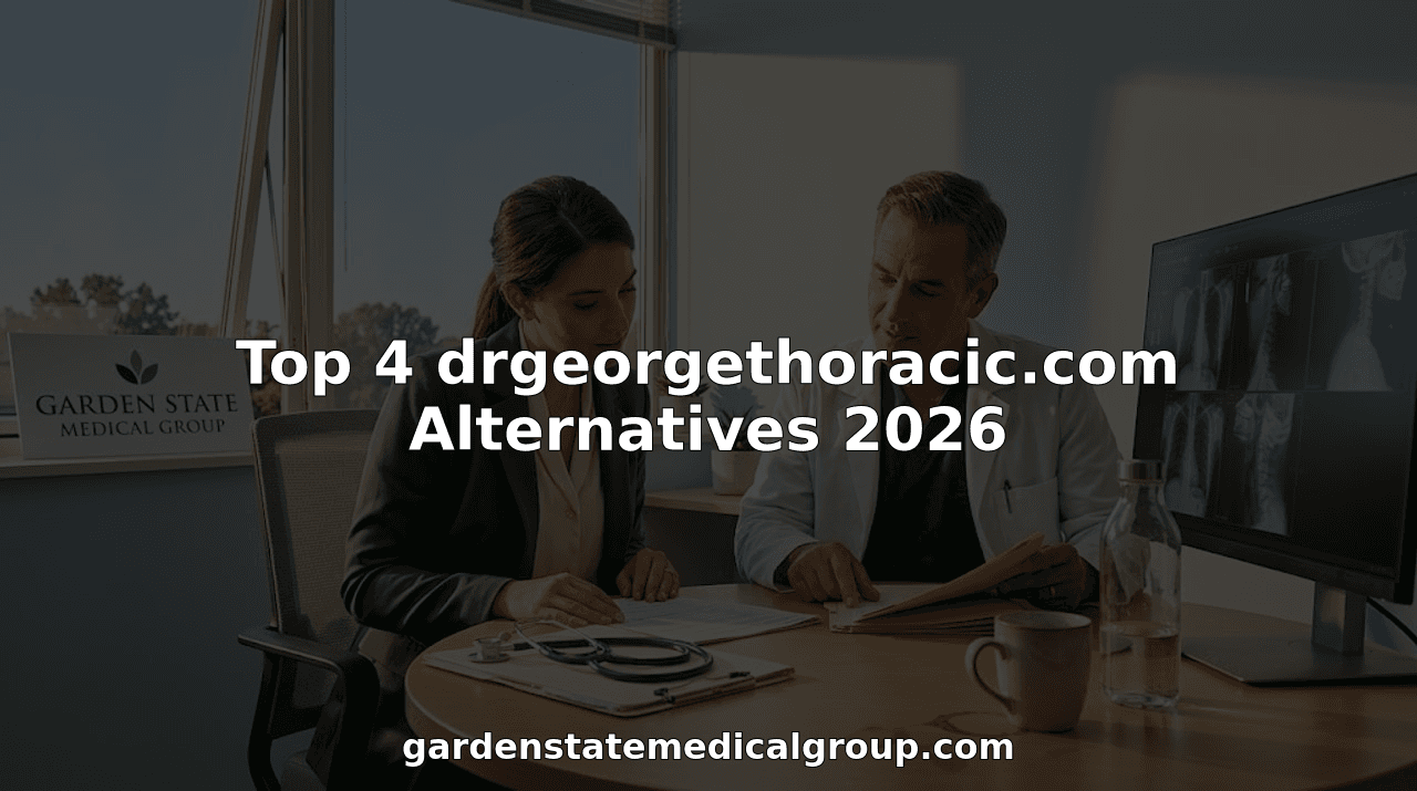 Top 4 drgeorgethoracic.com Alternatives 2026