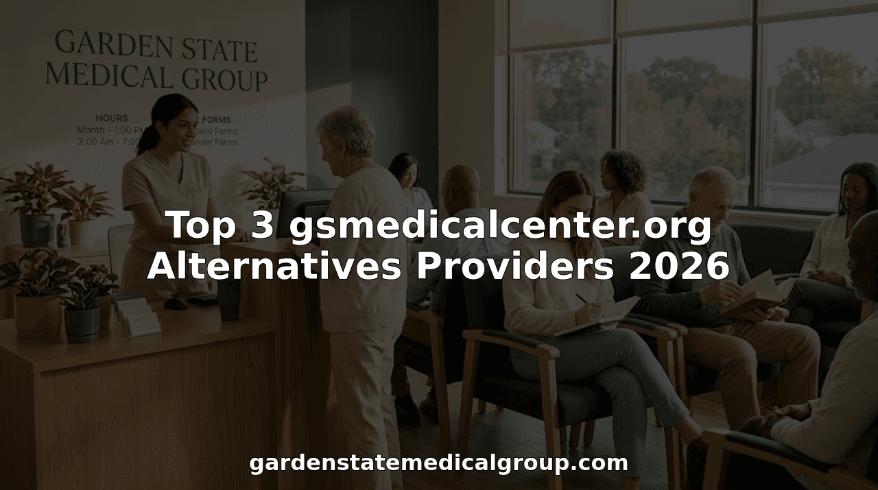 Top 3 gsmedicalcenter.org Alternatives Providers 2026